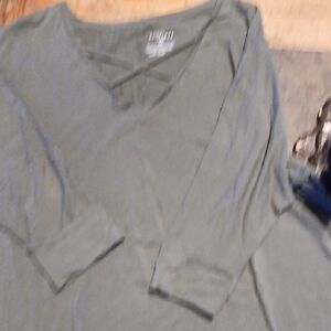 Women's Olive Green Top